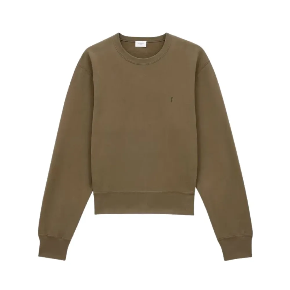 Saint Laurent Sweatshirts*Sweatshirt Grøn