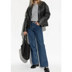 A.P.C. Sweatshirts*Sweatshirt med broderet logo Grå