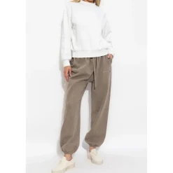 Fear Of God Sweatshirts*Sweatshirt med en kort stående krave Hvid