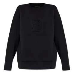 Anine Bing Sweatshirts|Striktrøjer & Sweatere*Sweatshirt med logo Sort