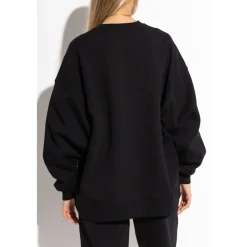 ROTATE Birger Christensen Sweatshirts|Striktrøjer & Sweatere*Sweatshirt med logo Sort