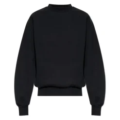 Fear Of God Sweatshirts*Sweatshirt med trykt logo Sort