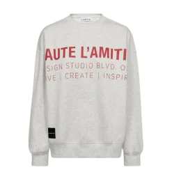 Haute L'Amitié Sweatshirts*Sweatshirts Grå