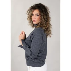 Seventy Striktrøjer & Sweatere*Sweatshirts & Hoodies Grå