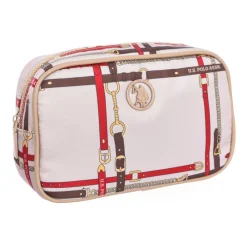 U.S. Polo Assn. Toilettasker*Syntetisk Toilettaske med Lynlåslukning Multifarvet