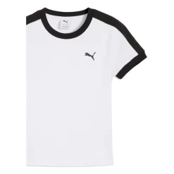 PUMA T-Shirts*T7 Slim Tee Hvid