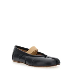 Maison Margiela Ballerina Sko*Tabi Elastic Band Ballerina Sort