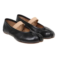 Maison Margiela Ballerina Sko*Tabi Elastic Band Ballerina Sort