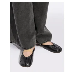 Maison Margiela Loafers*Tabi split-tå læder slides Sort