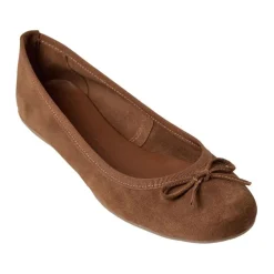 Sofie Schnoor Ballerina Sko*Tan Ballerina med Sløjfedetalje Brun