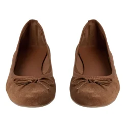 Sofie Schnoor Ballerina Sko*Tan Ballerina med Sløjfedetalje Brun