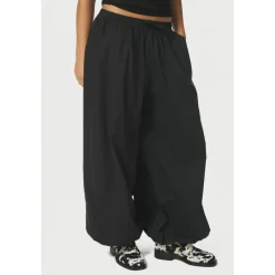 Neo Noir Bukser*Tapered Trousers Sort