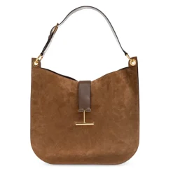 Tom Ford Skuldertasker*Tara Large Crossbody Brun