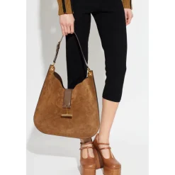 Tom Ford Skuldertasker*Tara Large Crossbody Brun