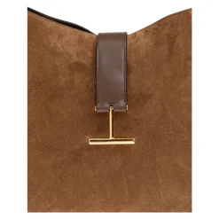 Tom Ford Skuldertasker*Tara Large Crossbody Brun