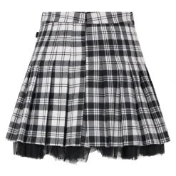 RED Valentino Nederdele*Tartan Kilt Mini Skirt Multifarvet