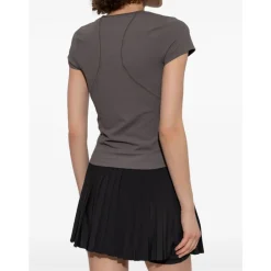 Adidas by Stella McCartney T-Shirts*Taupe Grey Crew Neck T-shirts Brun