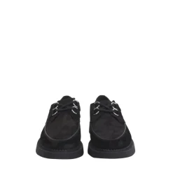 Saint Laurent Snøresko*Teddy Suede Derbies Sort