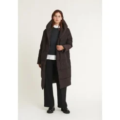 Basic Apparel Frakker*Tenna Shawl Krave Frakke - Chokolade Torte Brun