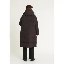 Basic Apparel Frakker*Tenna Shawl Krave Frakke - Chokolade Torte Brun