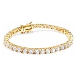 Nialaya Smykker*Tennis Bracelet in Gold Gul
