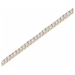 Nialaya Smykker*Tennis Bracelet in Gold Gul
