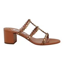 Aquazzura Stiletter*Tequila Sandal 50 Brun