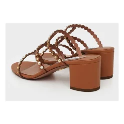 Aquazzura Stiletter*Tequila Sandal 50 Brun