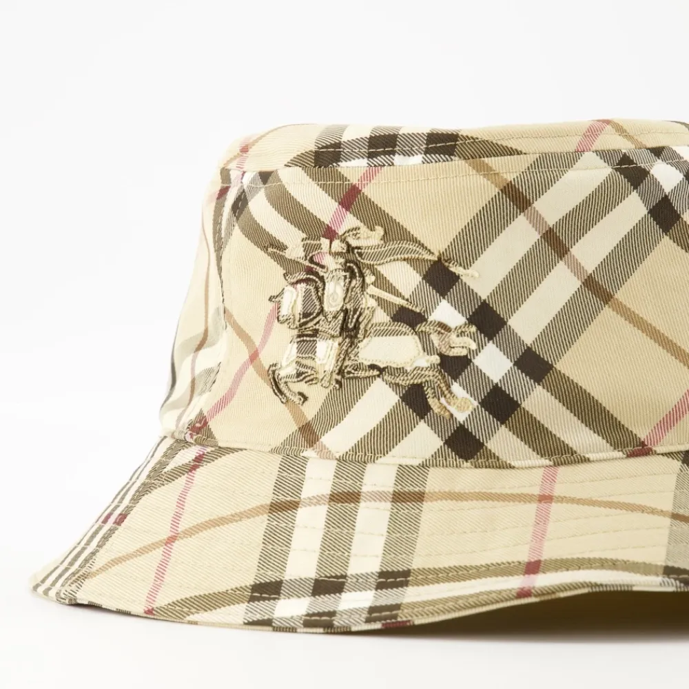 Burberry Huer & Kasketter*Ternet Bob Hat Beige