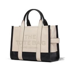Marc Jacobs Indkøbstasker*The Colorblock Medium Tote Bag Beige