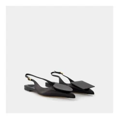 Jacquemus Ballerina Sko*The flat Duelo Slingbacks Sort