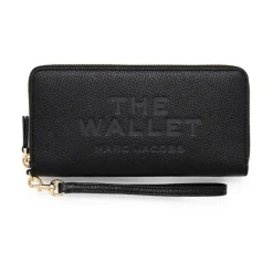 Marc Jacobs Punge & Kortholder*The Leather Continental Wallet Sort