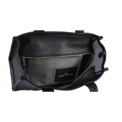 Marc Jacobs Indkøbstasker*The Leather Medium Tote Bag Sort