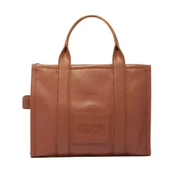 Marc Jacobs Indkøbstasker*The Leather Medium Tote Bag Brun