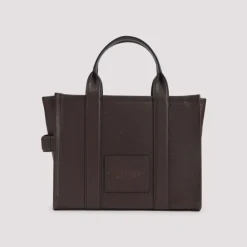 Marc Jacobs Indkøbstasker*The Leather Medium Tote Bag Brun