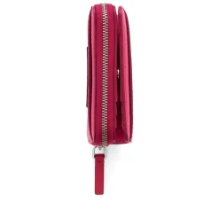 Marc Jacobs Punge & Kortholder*The Leather Mini Compact Wallet Pink