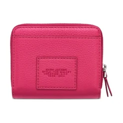 Marc Jacobs Punge & Kortholder*The Leather Mini Compact Wallet Pink