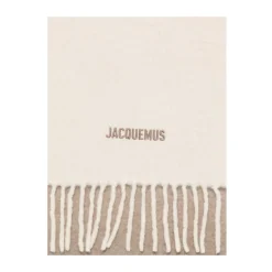 Jacquemus Tørklæder*The Moisson Scarf Beige