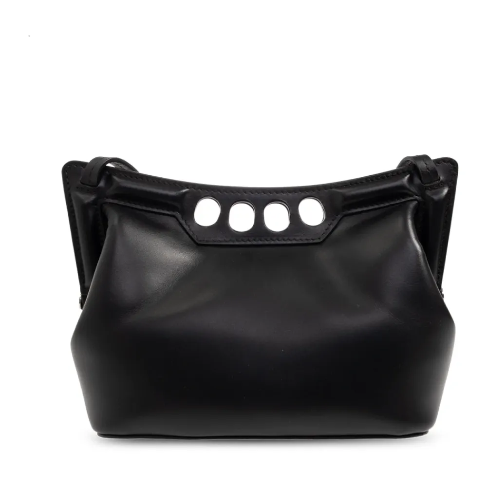 Alexander McQueen Bæltetasker*‘The Peak Mini’ skuldertaske Sort