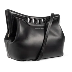 Alexander McQueen Bæltetasker*‘The Peak Mini’ skuldertaske Sort