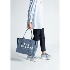 Marc Jacobs Indkøbstasker*The Traveler Stor Skuldertaske Blå