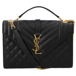 Saint Laurent Håndtasker*Timeless Envelope Flap Bag Sort