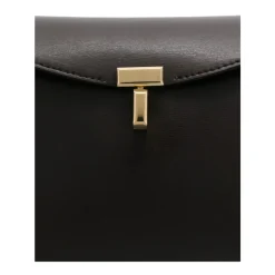 TotêMe Skuldertasker*T-Lock Leather Clutch Brun
