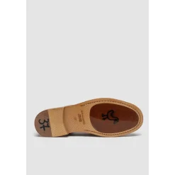 Elia Maurizi Loafers*To-farvet Penny Loafer i Tan & Tobak Brun