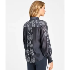 Gustav Bluser & Skjorter*Top lange mouw 60637 Bayanna Grå