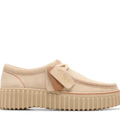Clarks Snøresko*Torhill Bee Laced Sneakers Beige