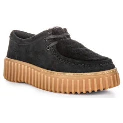 Clarks Snøresko*Torhill Bee Snøresko Sort