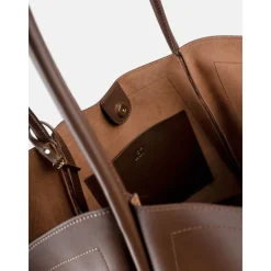 L37 Indkøbstasker*Tote Bag Brun