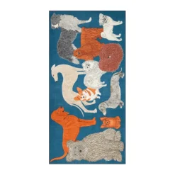 Inoui Editions Tørklæder*Tou Tou Sciarpa Multifarvet