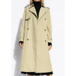 Burberry Frakker*Trenchcoat med bælte Beige